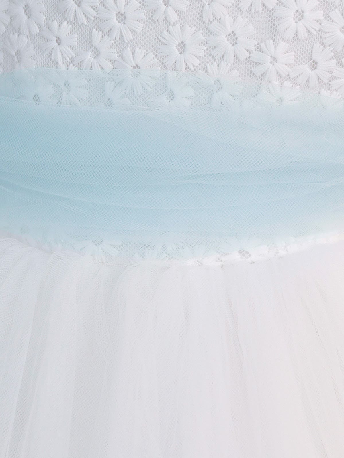 Mesh Bow Short Sleeve Short Dresses - image 6