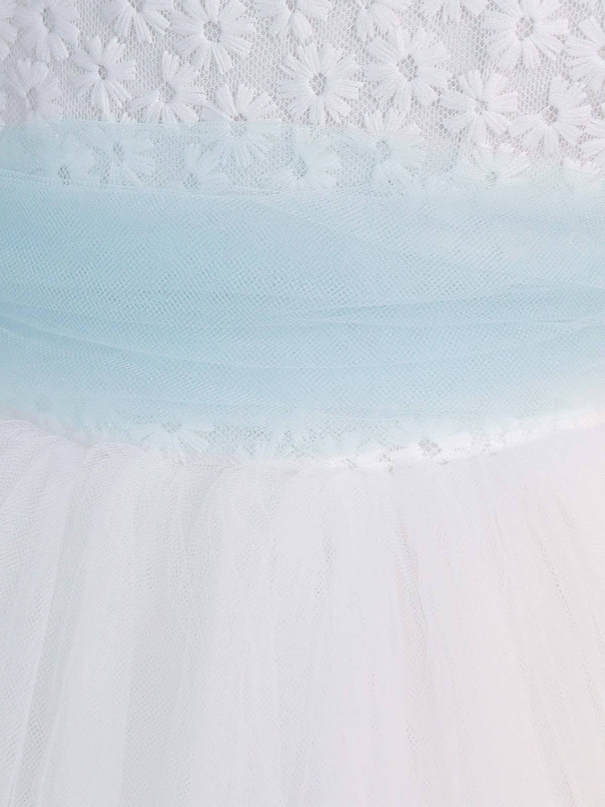 Mesh Bow Short Sleeve Short Dresses - image 6