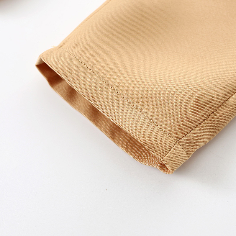 [Archive Sale] Cotton-blend Bow Overalls Long Sleeve Regular Two-piece Set - image 13