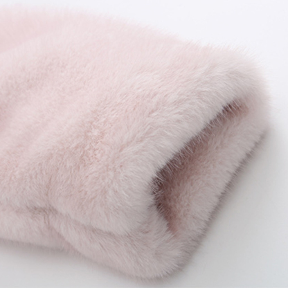 Faux Fur Fuzzy Ball Long Sleeve Regular Outerwears - image 22