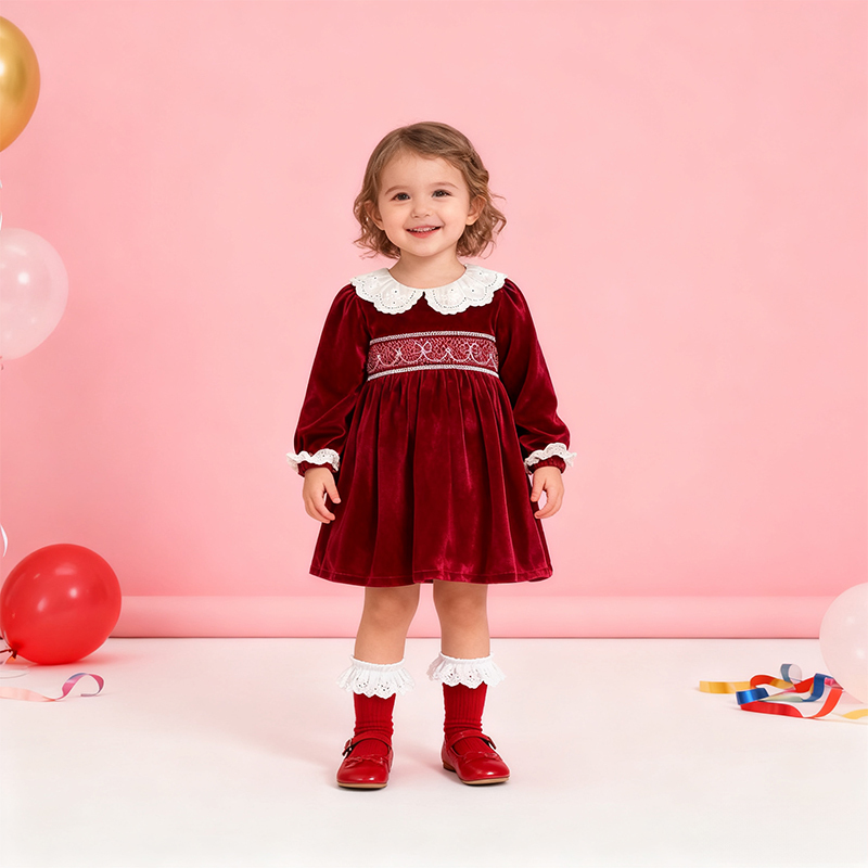 Velvet Scramble Long Sleeve Midi Dresses & Bodysuit - image 3