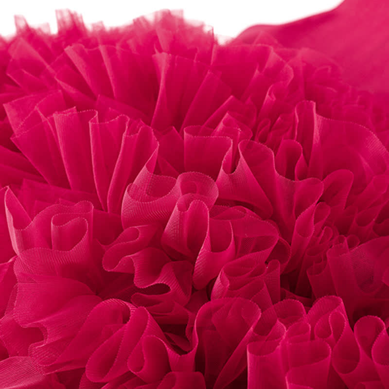 Twill & Mesh  Sleeveless Mid-long Dresses - image 33