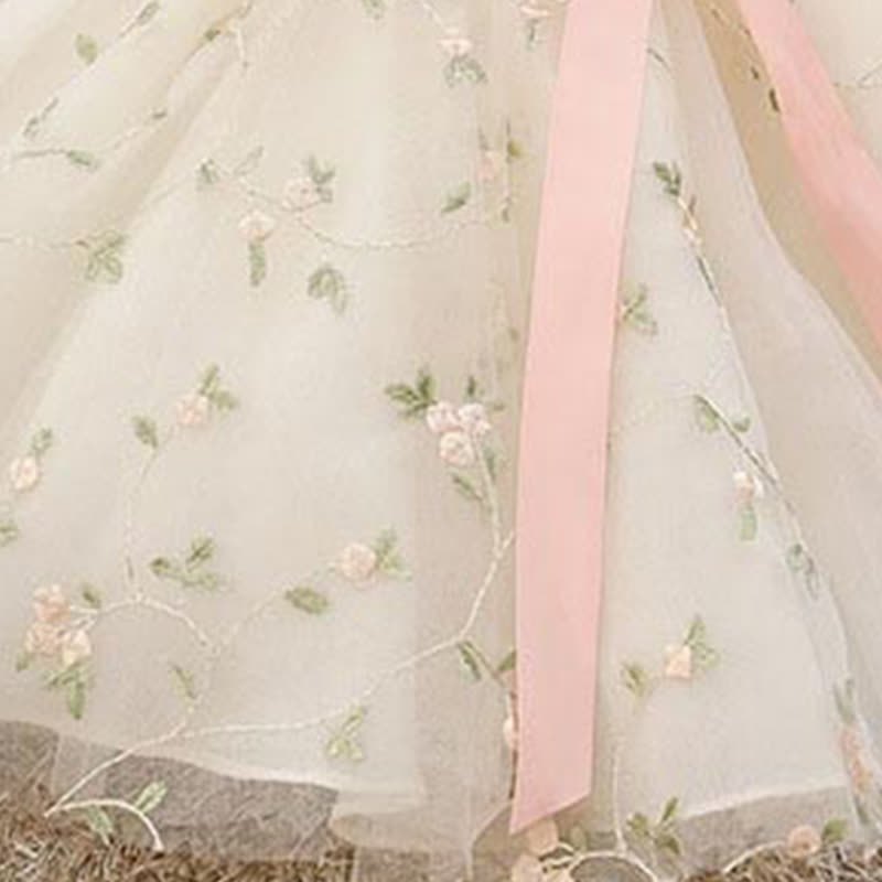 Mesh Sash Sleeveless Midi Dresses - image 7