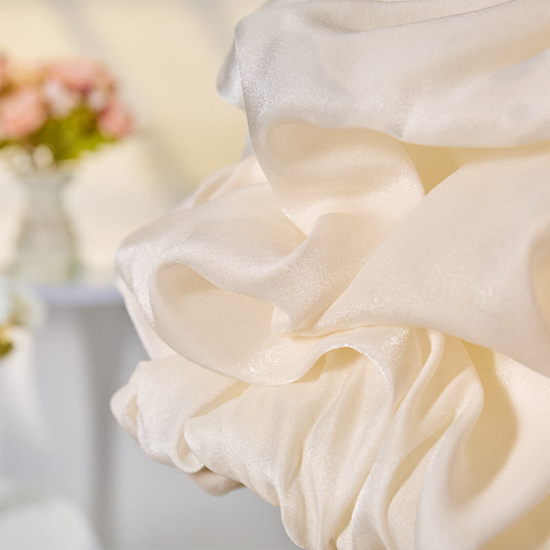 Velvet Folds Short Sleeve Mid-long Dresses - image 13