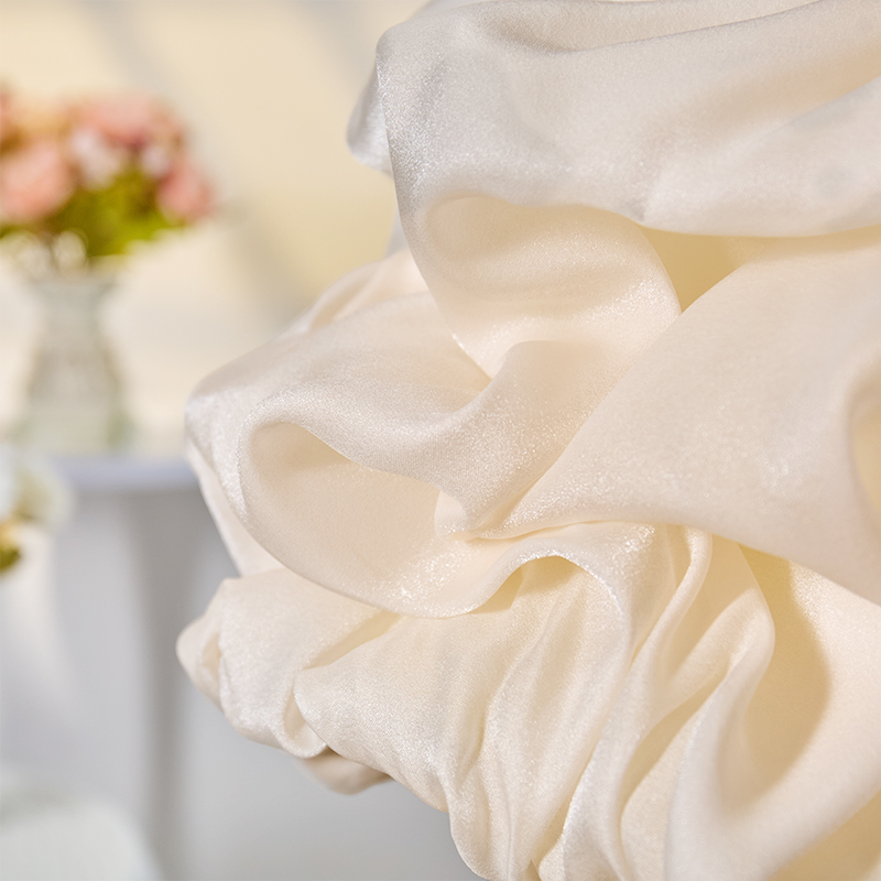 Velvet Folds Short Sleeve Mid-long Dresses - image 13