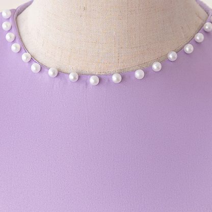 Satin Bow Sleeveless Midi Dresses - image 4