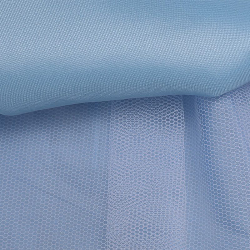 Mesh Lace Glitter Short Sleeve Mid-long Dresses - image 24