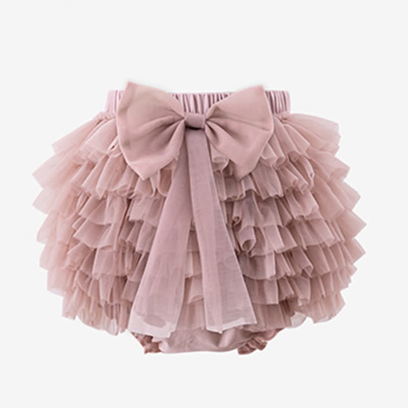 Mesh Folds Short Skirts - image 3