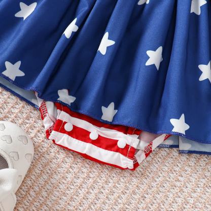 Cotton-Blend Split Joint Sleeveless Short Dresses - image 5