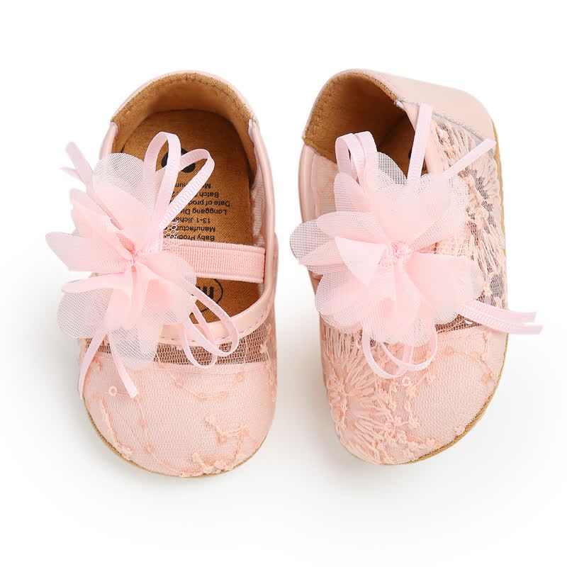 Solid Rosette Round Toe Flats - image 15