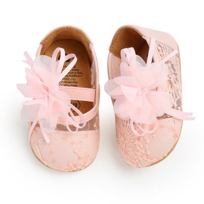 Solid Rosette Round Toe Flats - image 15