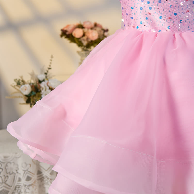 Organza Folds Sleeveless Mid-long Dresses - image 5