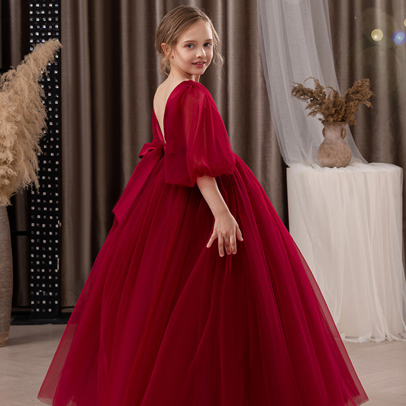 Mesh Folds Bow Sleeveless Regular Dresses - image 16