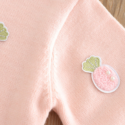 [Archive Sale] Yarn/wool Yarn Folds Long Sleeve Regular Two-piece Set - image 8