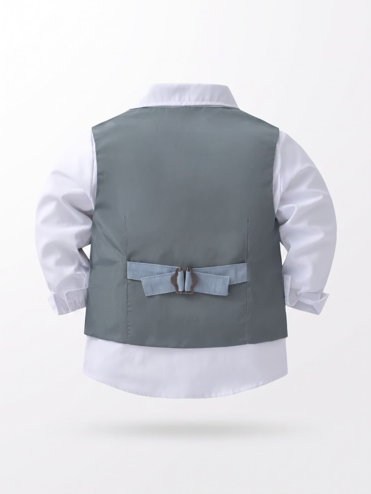 100% Cotton Bow Regular Sleeve Formal Suit - image 23