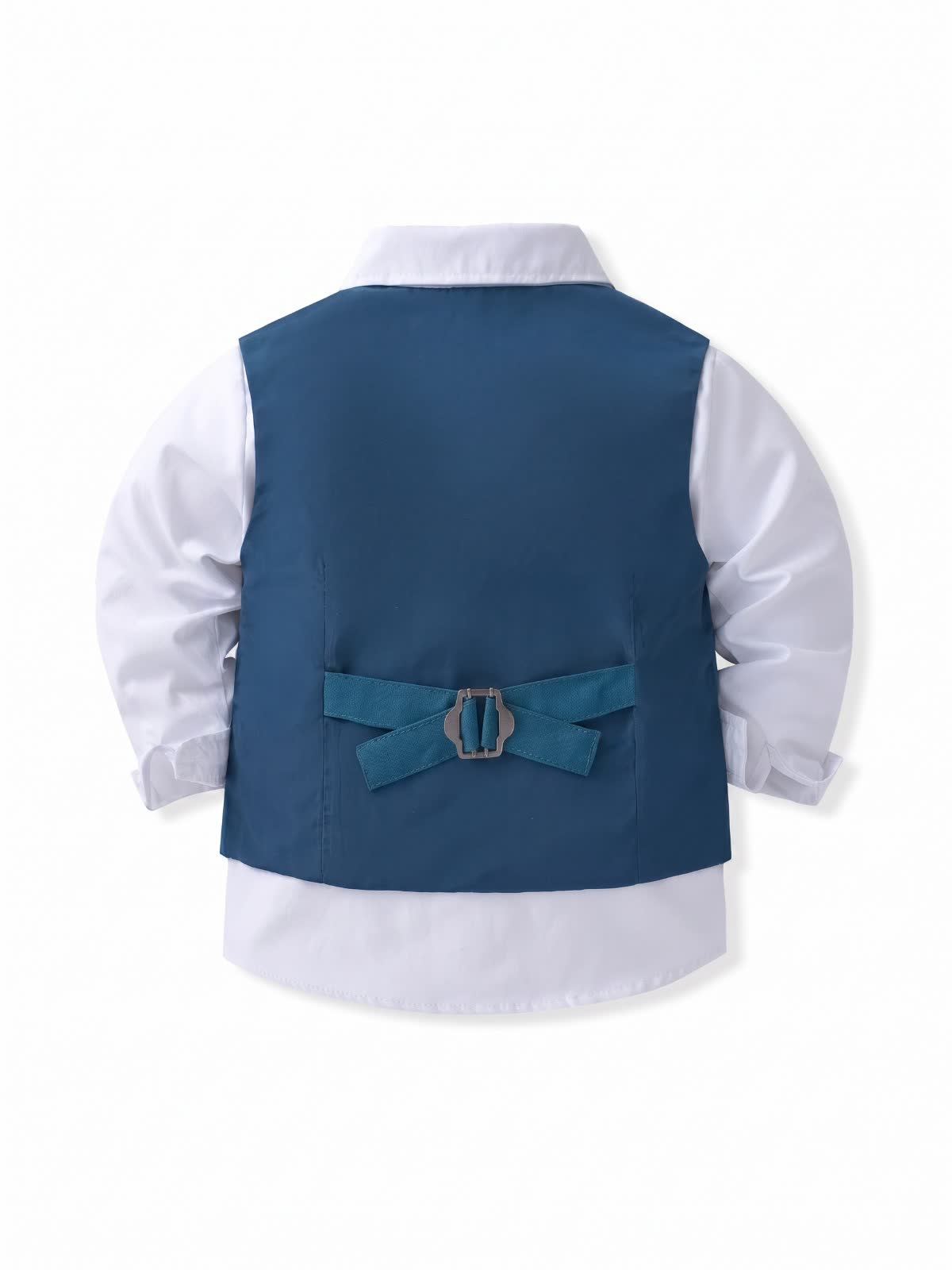 100% Cotton Bow Regular Sleeve Formal Suit - image 44