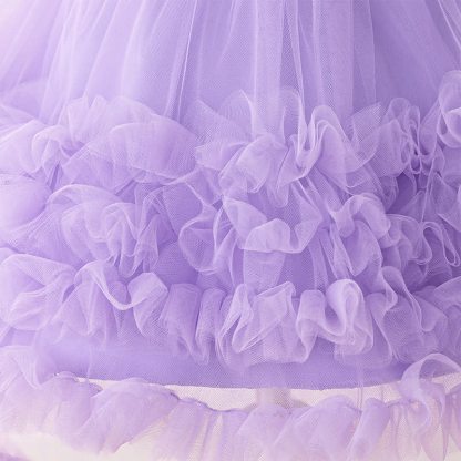 Mesh Bow Sequins Sleeveless Maxi Dresses - image 46