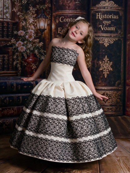 Satin Lace Edge Sleeveless Maxi Dresses - image 5