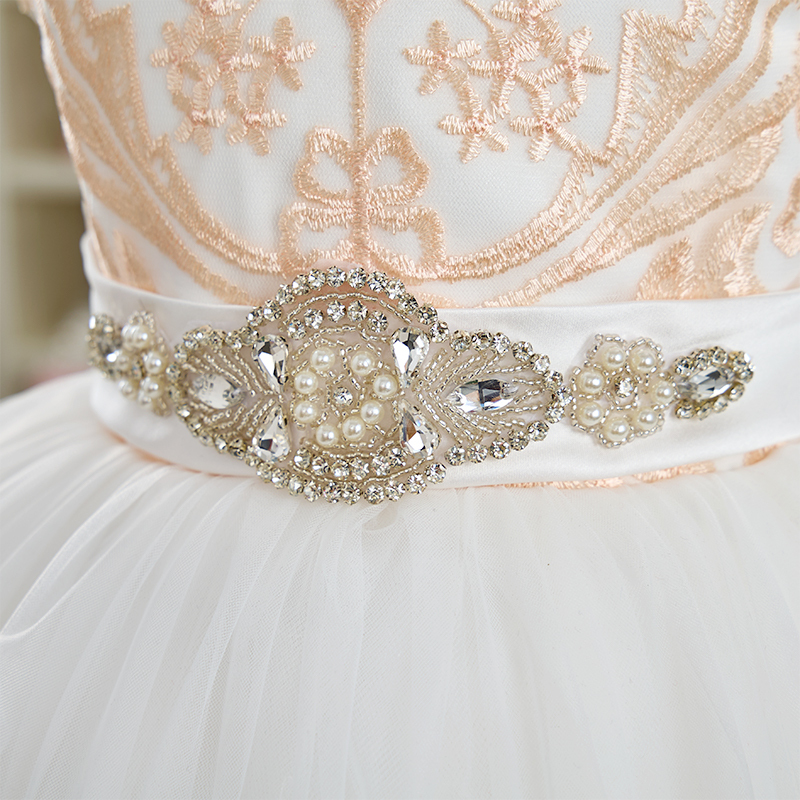 Mesh Applique Sleeveless Maxi Dresses - image 10