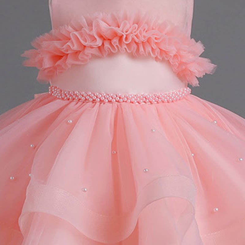 [Archive Sale] Mesh Beaded Sleeveless Maxi Dresses - image 4