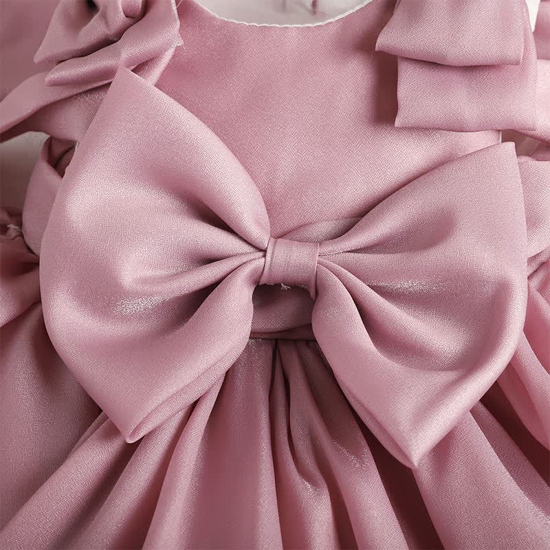 Voile Pearl Bow Sleeveless Midi Dresses - image 5