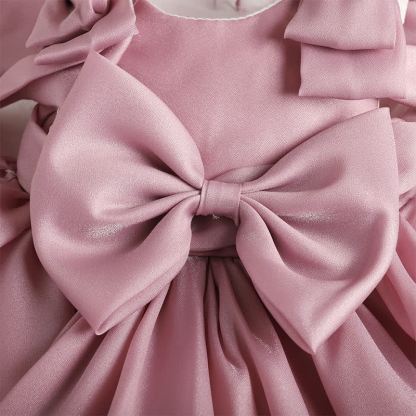 Voile Pearl Bow Sleeveless Midi Dresses - image 5