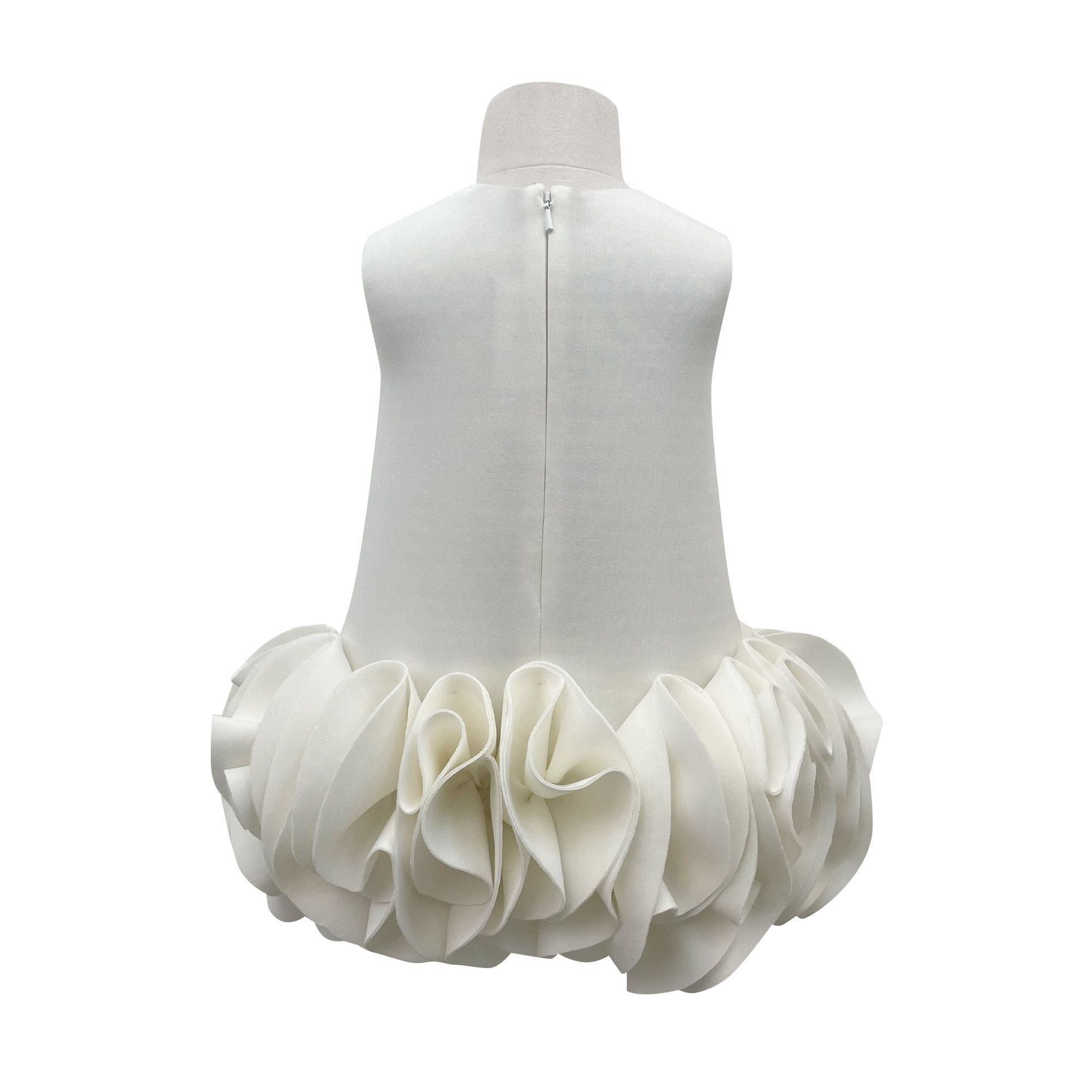 SCUBA KNIT Fluffy Sleeveless Midi Dresses - image 9
