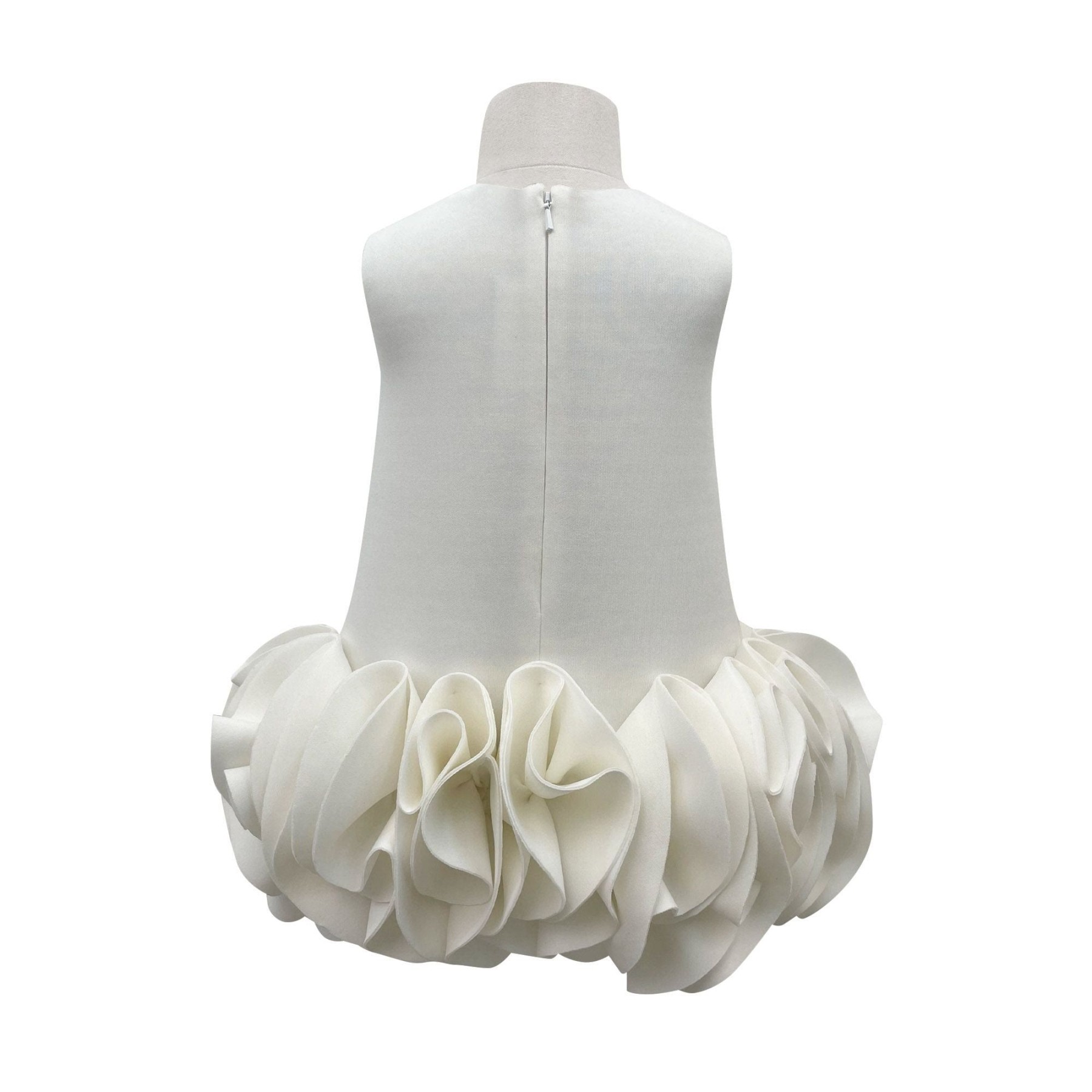 SCUBA KNIT Fluffy Sleeveless Midi Dresses - image 9