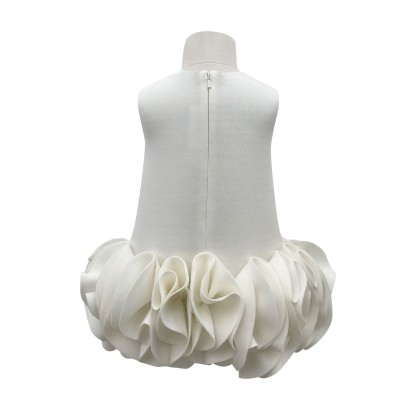 SCUBA KNIT Fluffy Sleeveless Midi Dresses - image 9