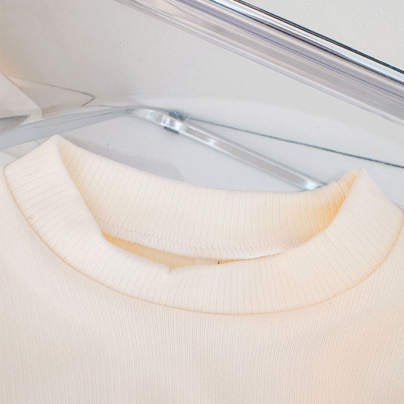 Mesh Bow Fleece Long Sleeve Mid-long Dresses - image 4