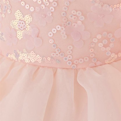 Mesh Sequins Sleeveless Midi Dresses - image 8