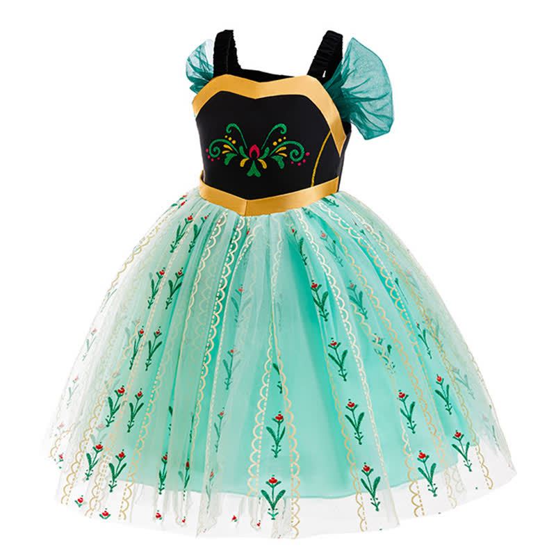 Mesh Split Joint Short Sleeve Mid-long Dresses - image 3