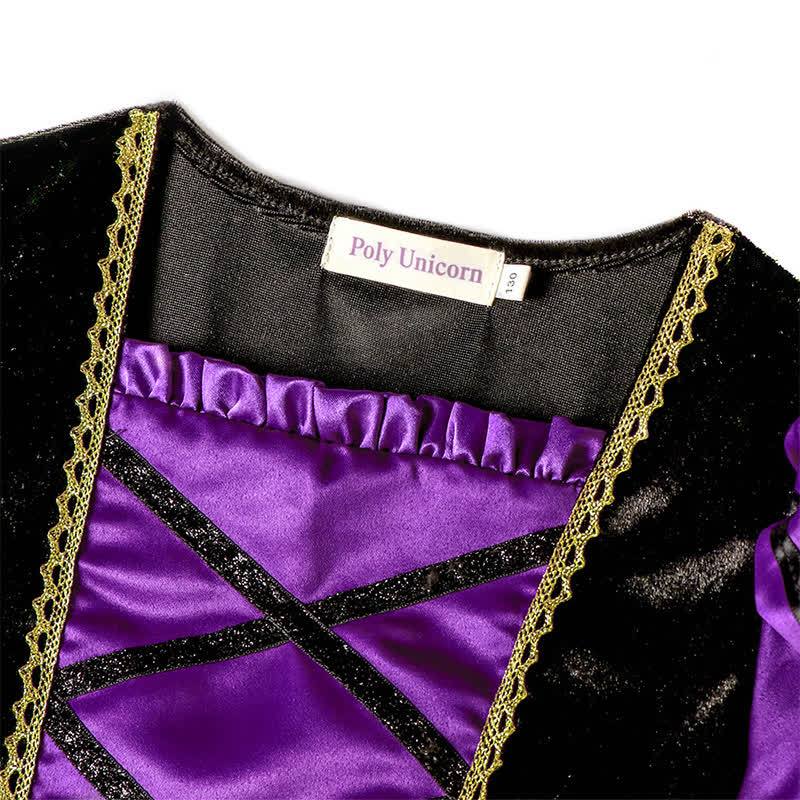 Satin Halloween Painting Maxi Dresses - image 8