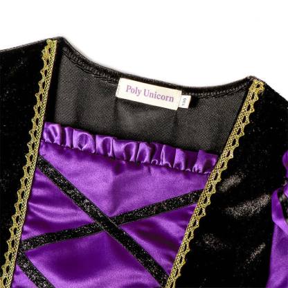 Satin Halloween Painting Maxi Dresses - image 8