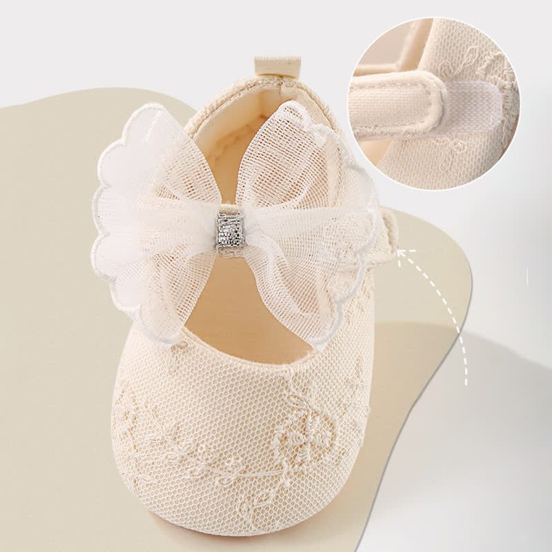 Solid Bow Round Toe Flats  - image 3