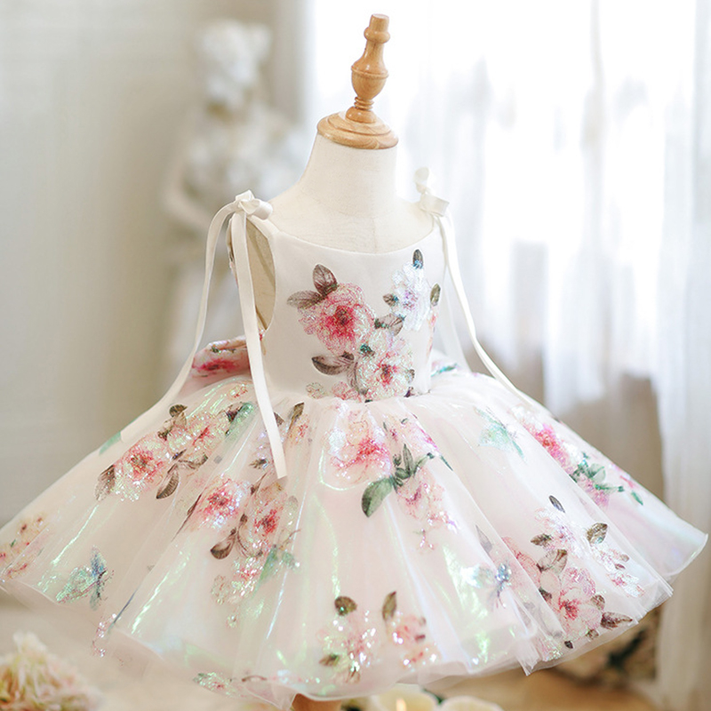 Satin Bow Sequins Sleeveless Midi Dresses - image 4