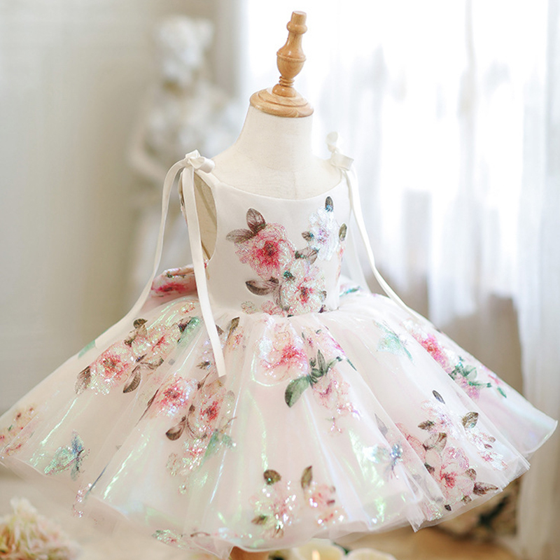 Satin Bow Sequins Sleeveless Midi Dresses - image 4