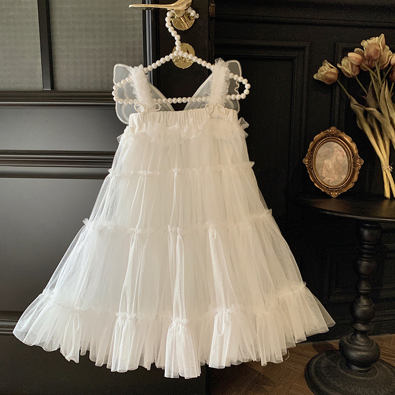 Mesh Butterfly Sleeveless Midi Dresses - image 5