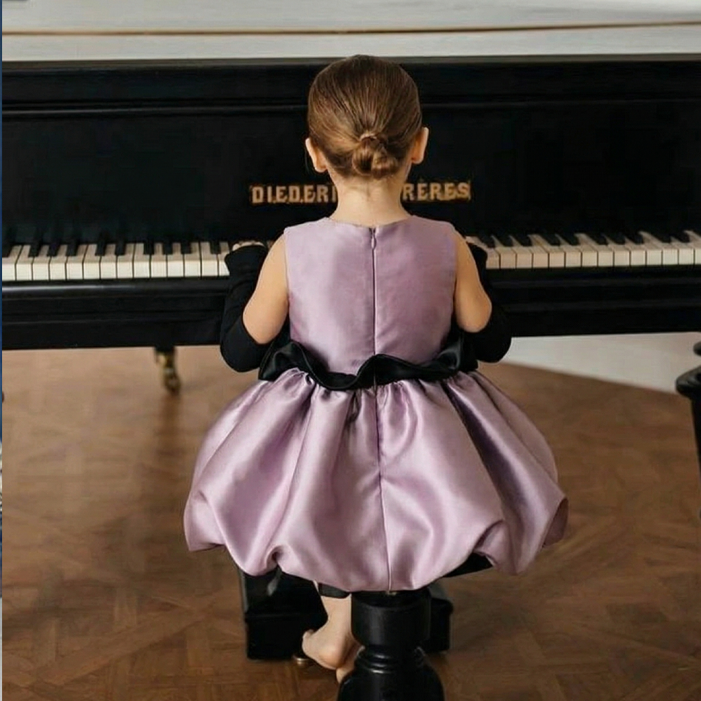 Satin Bow Butterfly Sleeveless Midi Dresses - image 7