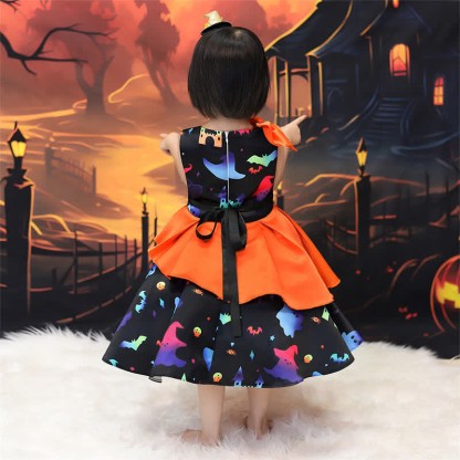 Satin Bow Pleated Sleeveless Mid-long Dresses - image 12