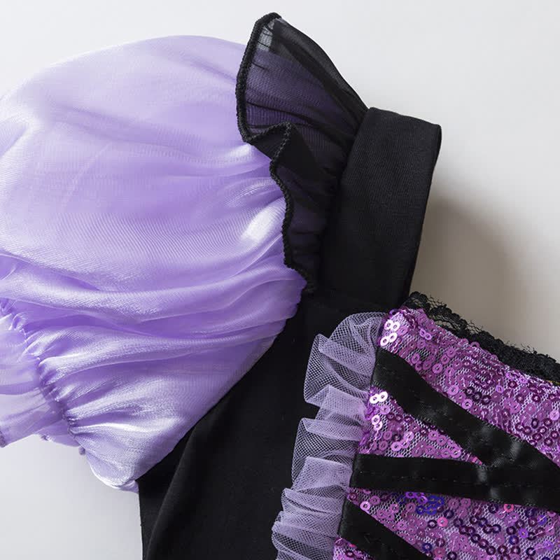 Mesh Bow Short Sleeve Midi Dresses - image 7