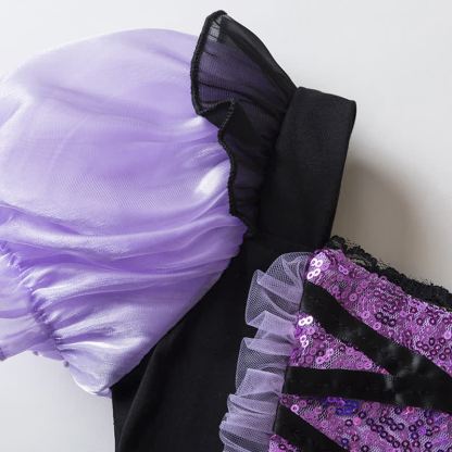 Mesh Bow Short Sleeve Midi Dresses - image 7