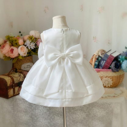 Organza Rhinestone Sleeveless Short Dresses - image 3