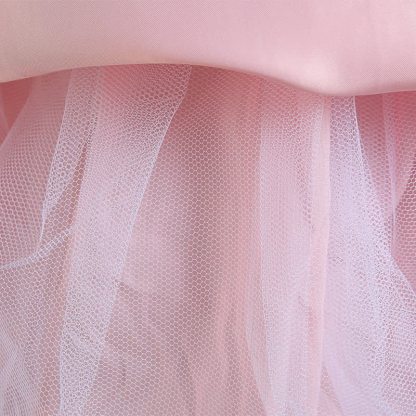 Satin Lace Bow Sleeveless Mid-long Dresses - image 8