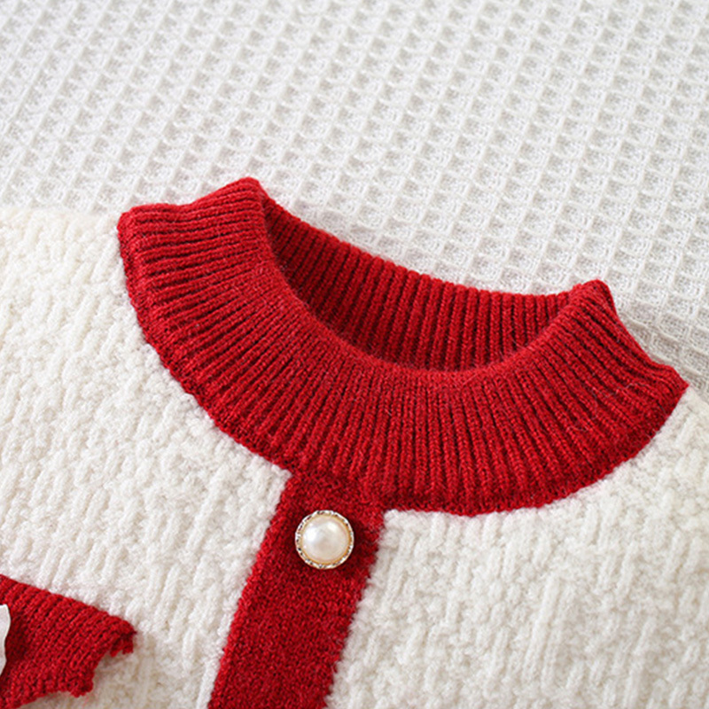 Acrylic Mesh Folds Binding Long Sleeve Regular Two-piece Set - image 7