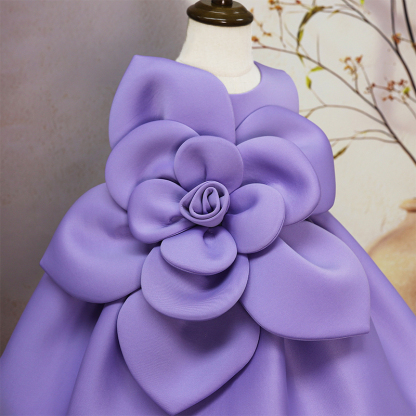 Scuba Knit Rosette Sleeveless Midi Dresses - image 6