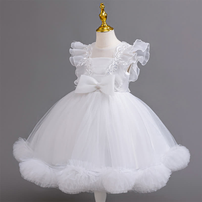 Organza Lace Bow Sleeveless Midi Dresses - image 24