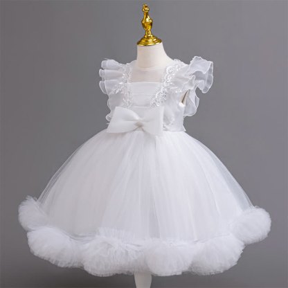 Organza Lace Bow Sleeveless Midi Dresses - image 24