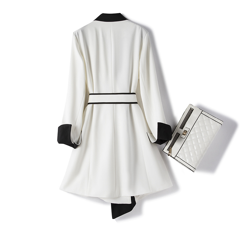 Temperament British Style Large Size Jacket 2024 New Fashion Versatile Slim Windbreaker