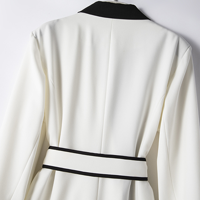 Temperament British Style Large Size Jacket 2024 New Fashion Versatile Slim Windbreaker